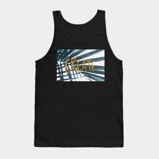 Create (Cyanotype) Tank Top